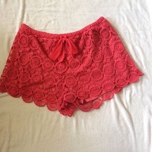 Knitted shorts